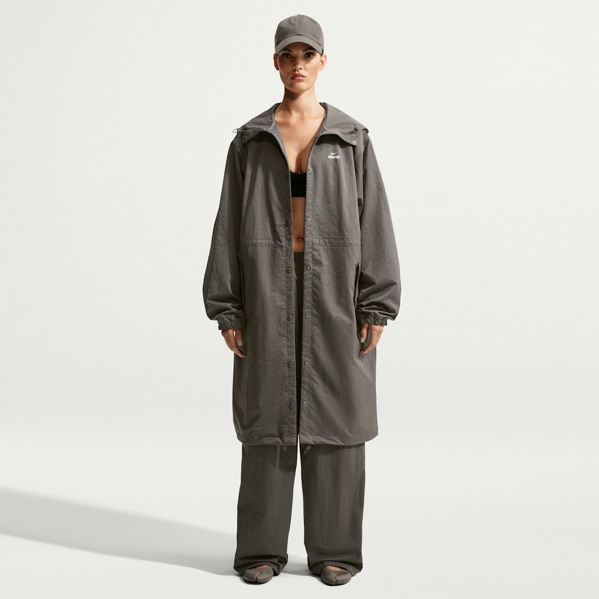 NikeSKIMS Crunchy Nylon Women's Hooded Parka