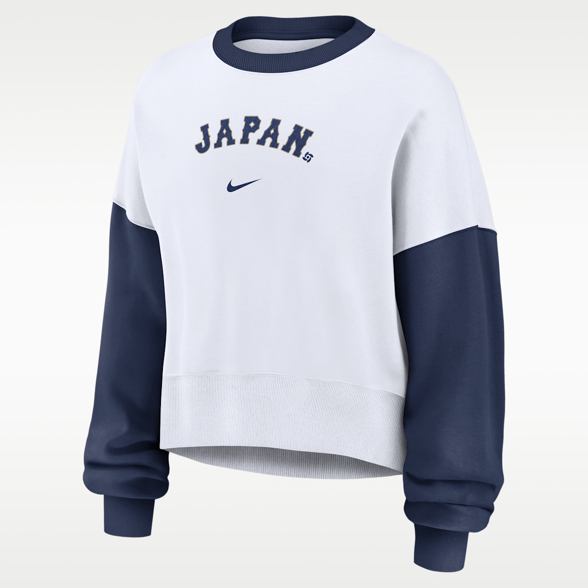 Japan National Baseball Team 2026 World Baseball Classic Women's Nike Pullover Crew