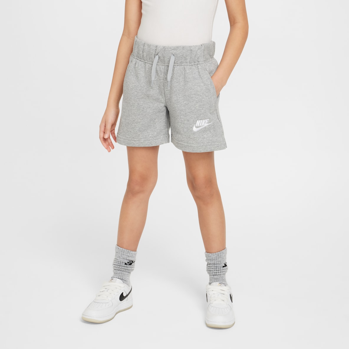 Nike Sportswear Club Big Kids' (Girls') French Terry Shorts