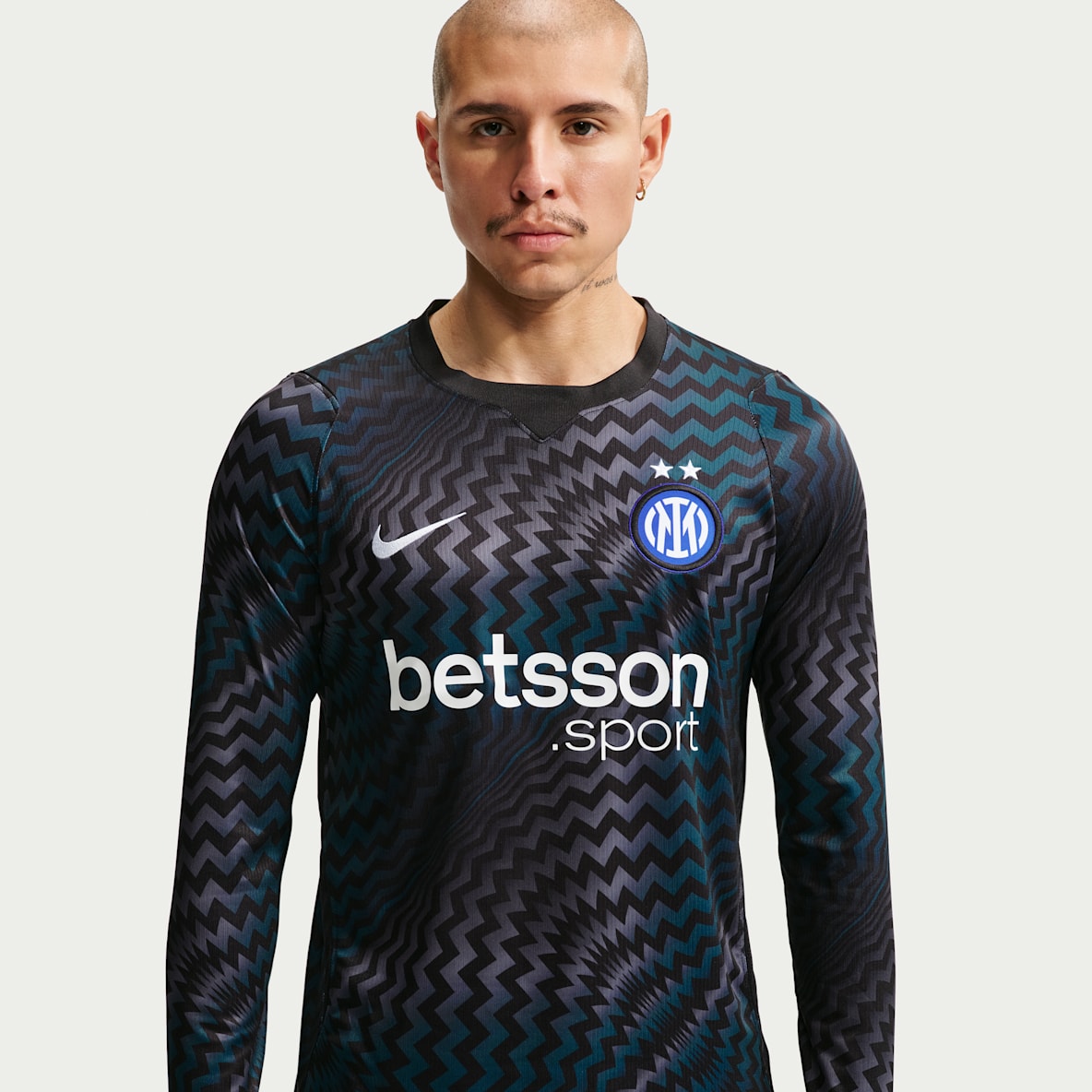 Inter Milan 2026/27 Stadium Gardien de but Maillot de foot Replica Nike Dri-FIT pour homme