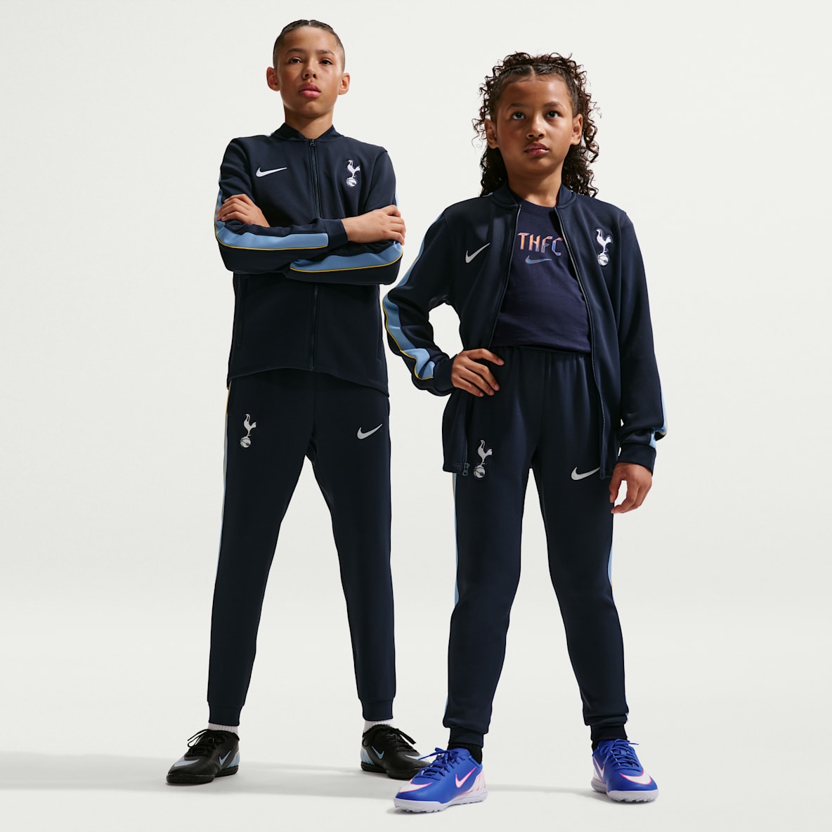 Tottenham Hotspur Strike Stickad fotbollstracksuit Nike Dri-FIT för ungdom