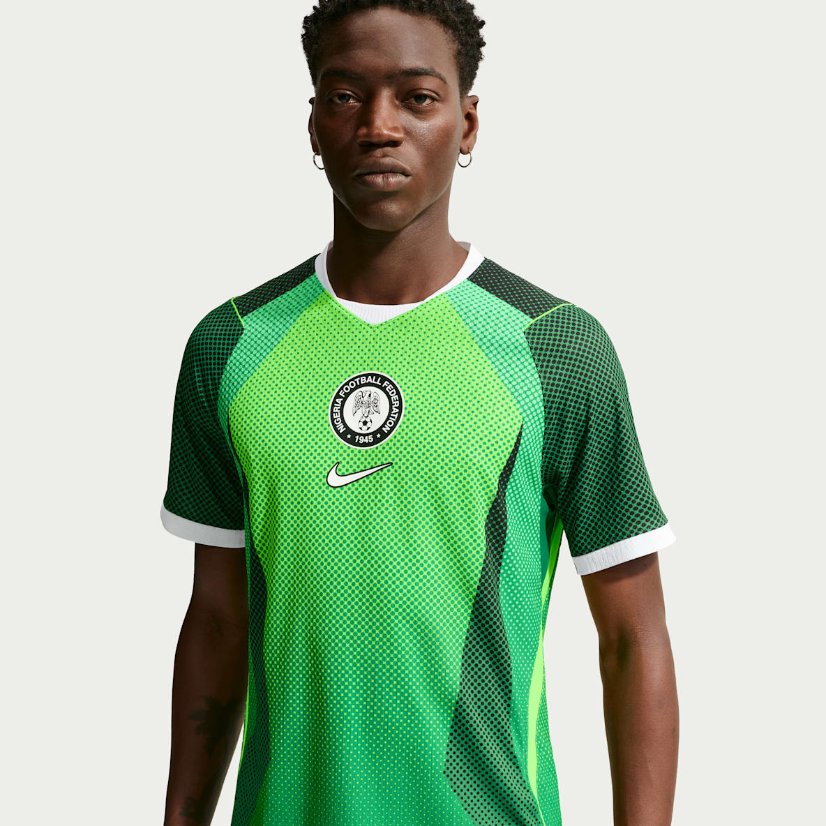 Nigeria 2026 Match Home Men's Nike Aero-FIT Football Authentic Jersey