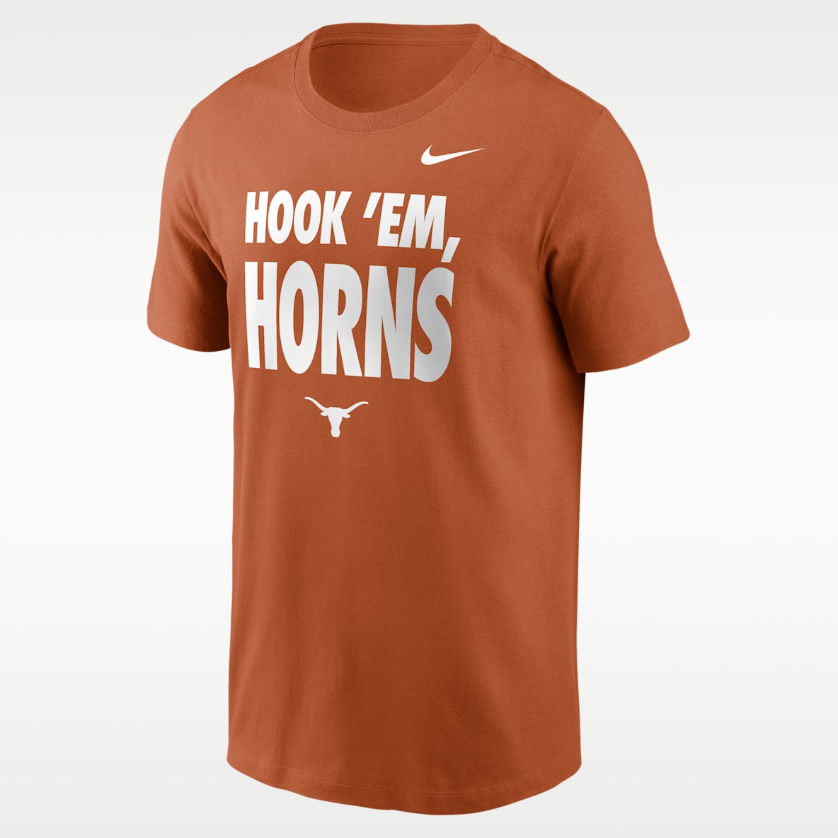 Texas Sideline Slogan Playera de manga larga universitaria Nike Dri-FIT para hombre