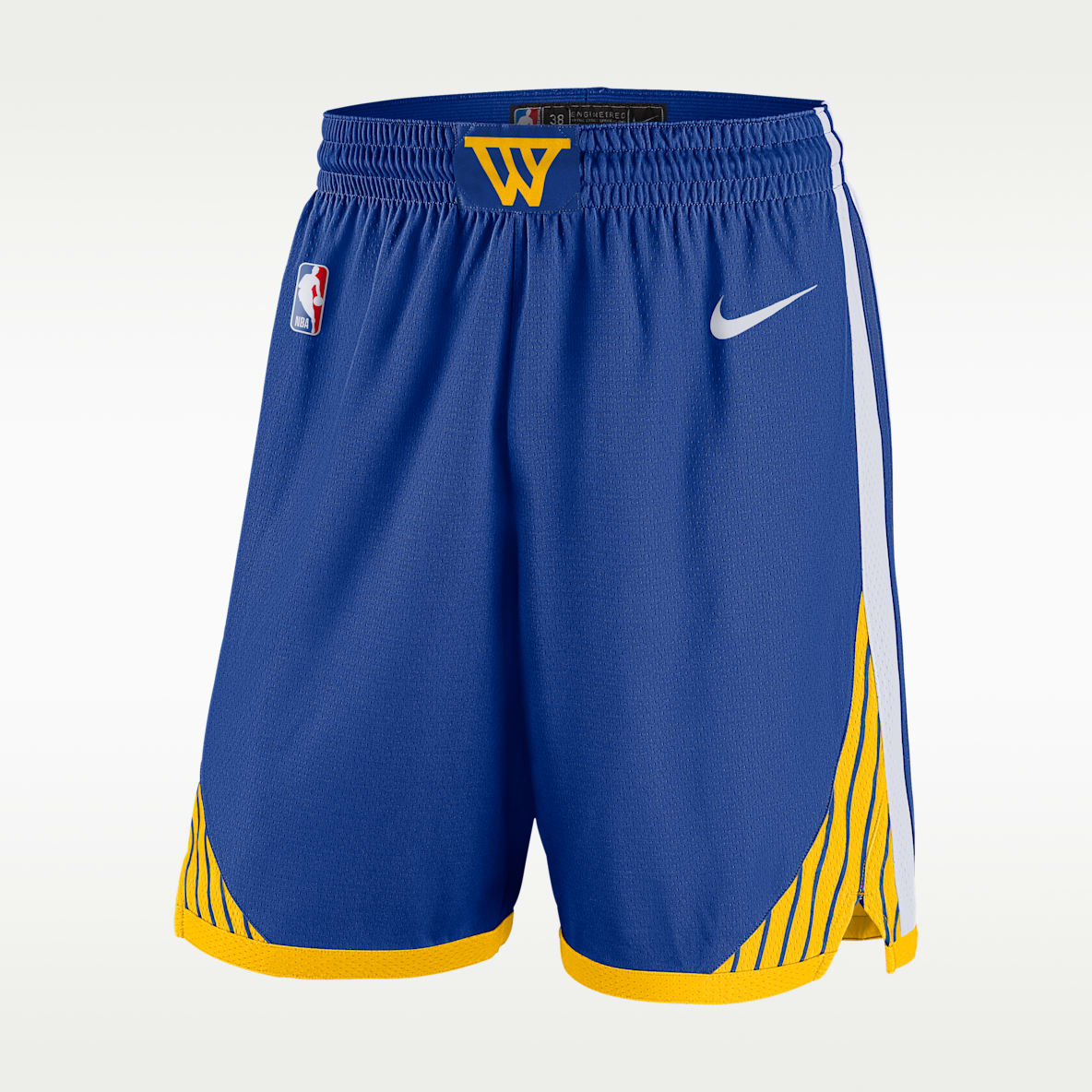 Golden State Warriors 2024/25 Swingman Icon Edition Men's Nike Dri-FIT NBA Replica Shorts