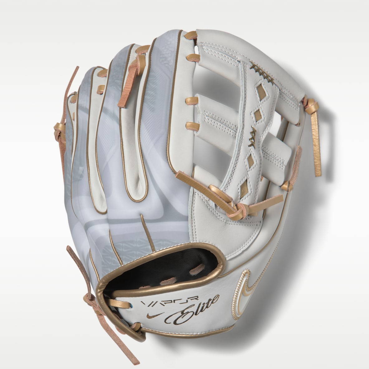 Nike Vapor Elite Guante de cuadro para softbol Fastpitch para mujer (para lanzar con la mano derecha)