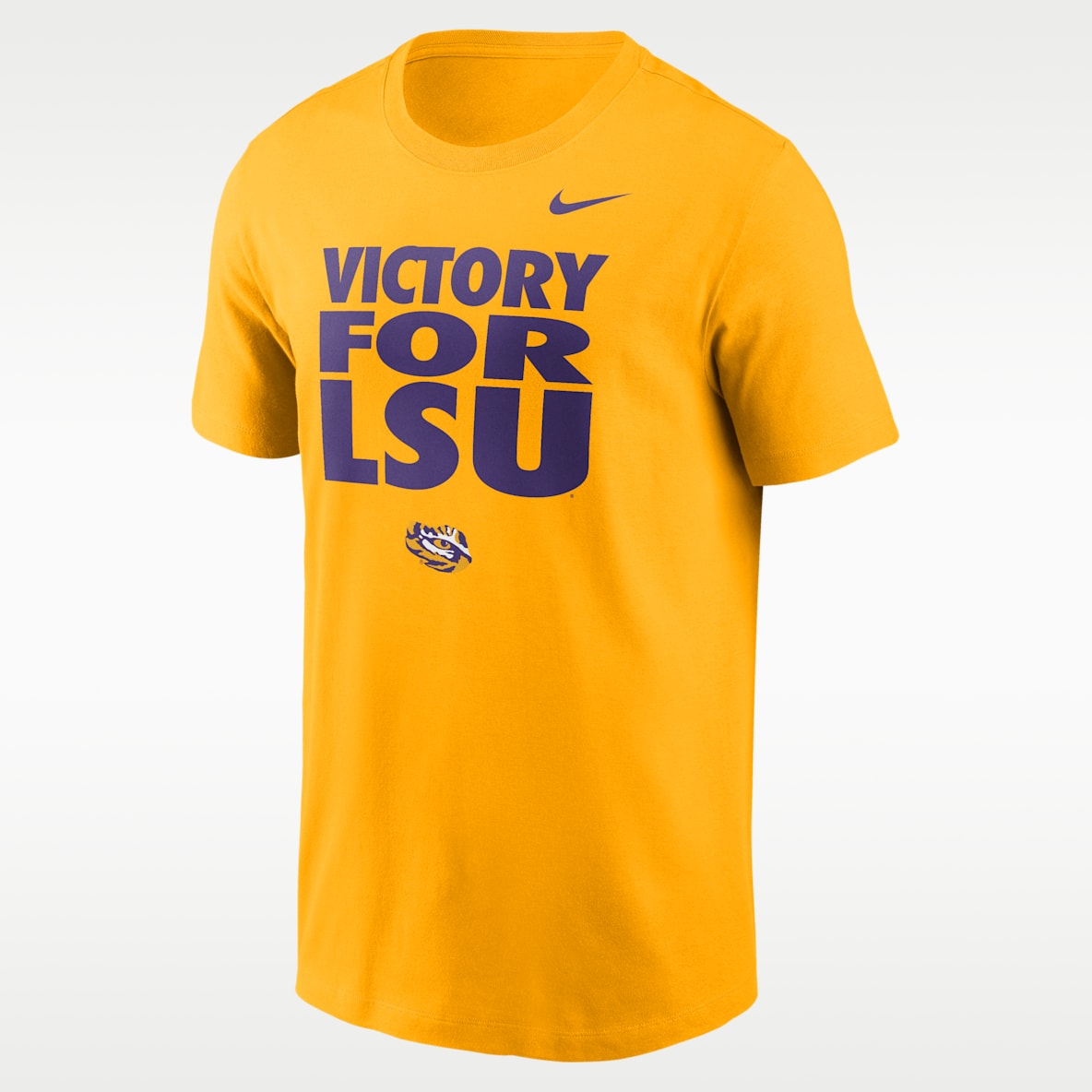 LSU Sideline Slogan Men's Nike Dri-FIT College Long-Sleeve T-Shirt