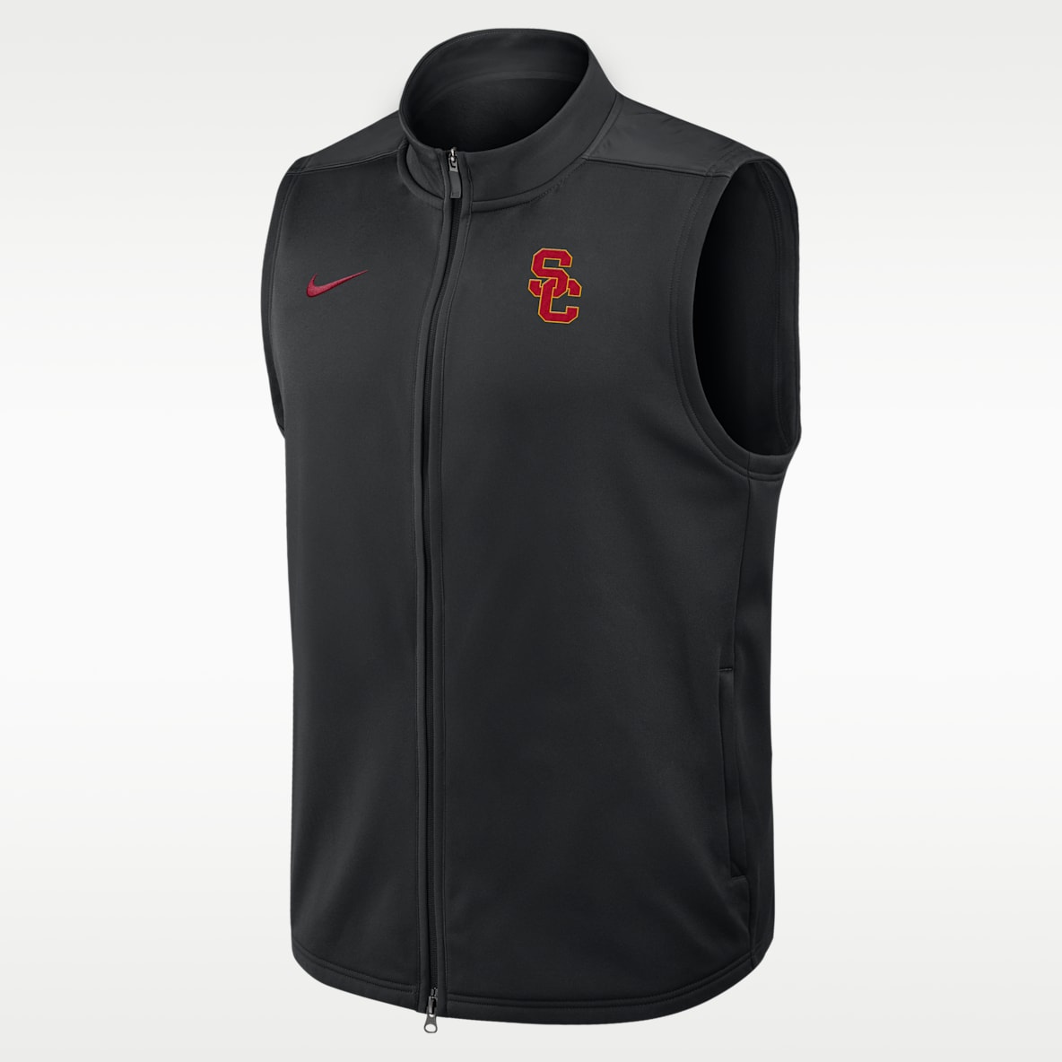 USC Victory Men's Nike Therma-FIT College Full-Zip Vest