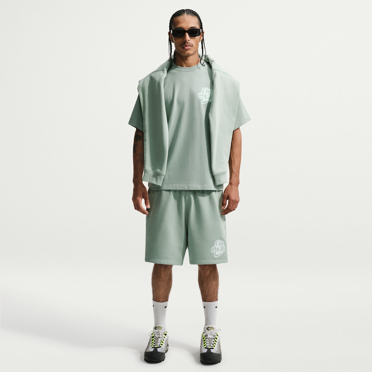 Nike Solo Swoosh Short en Fleece pour homme