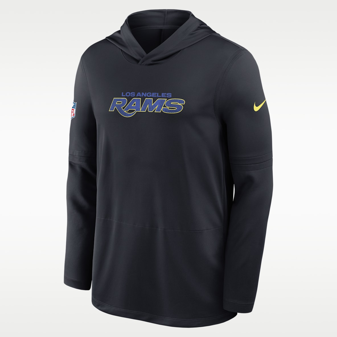 Los Angeles Rams Rivalries Collection Sideline Men's Nike Dri-FIT NFL Long-Sleeve Hooded Top