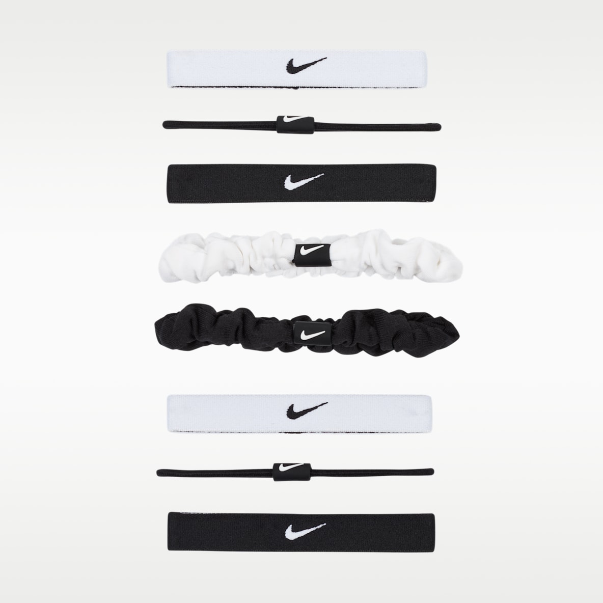 나이키 플렉스 클래식 믹스 헤어 타이(8팩)
