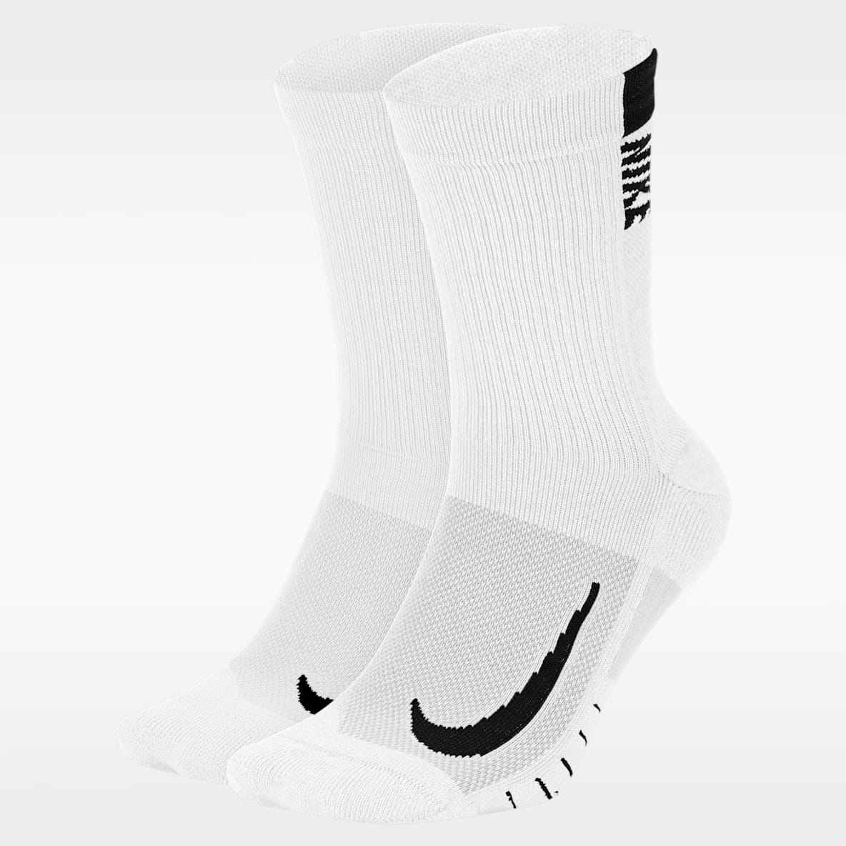 Nike Multiplier Crew Socks (2 Pairs)