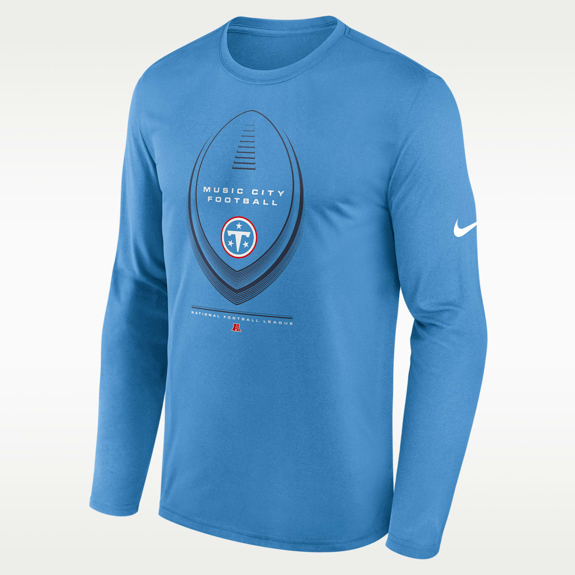 Tennessee Titans Legend Icon Playera de manga larga Nike Dri-FIT de la NFL para hombre