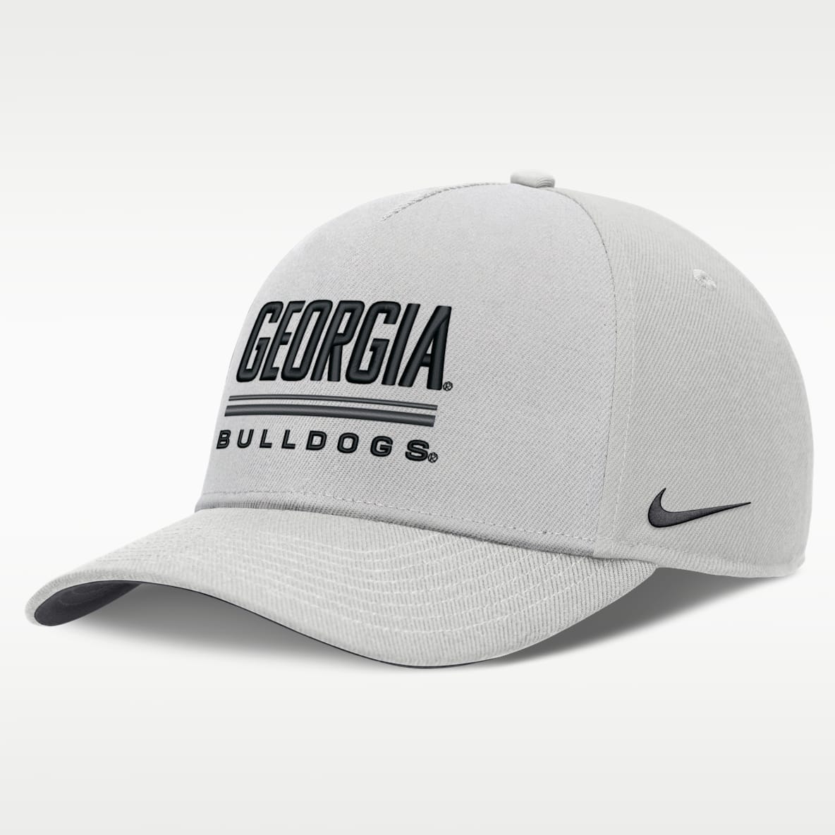 Georgia Sideline Practice Rise Men's Nike Dri-FIT College Adjustable Hat
