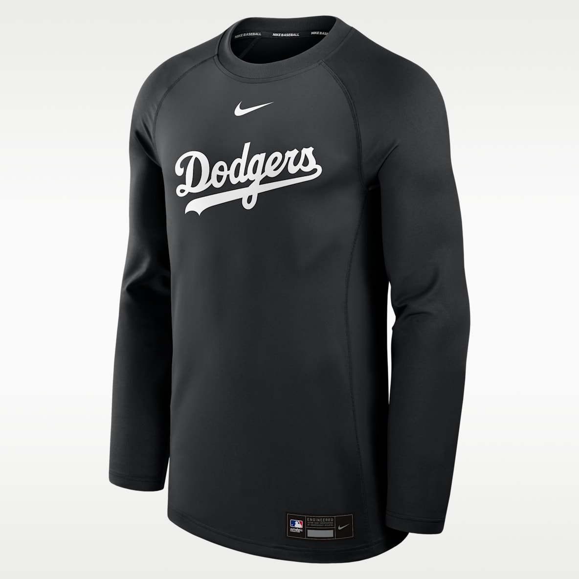 Los Angeles Dodgers Authentic Collection Game Time Playera de manga larga Nike Dri-FIT de la MLB para hombre