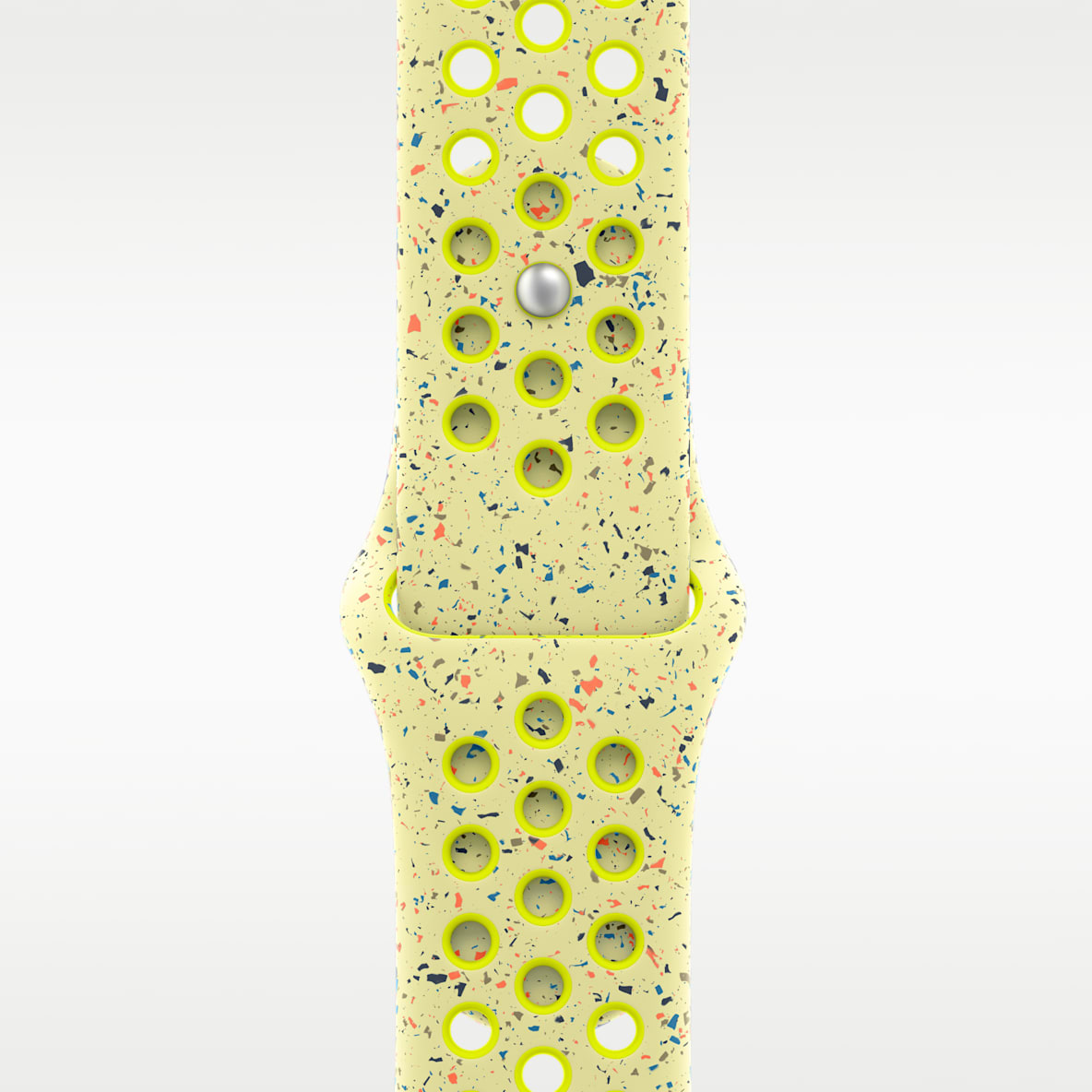 para caja de 42 mm color Volt Splash Correa deportiva Nike (S/M)