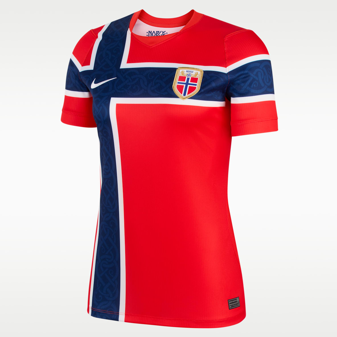 Noruega local 2026 Stadium Jersey de fútbol Nike Dri-FIT Replica para mujer