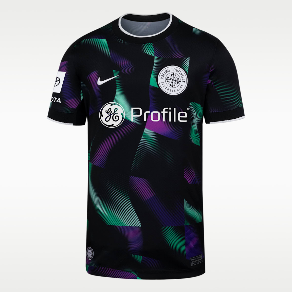 Racing Louisville FC Stadium Away Big Kids' Nike Dri-FIT NWSL Replica Jersey