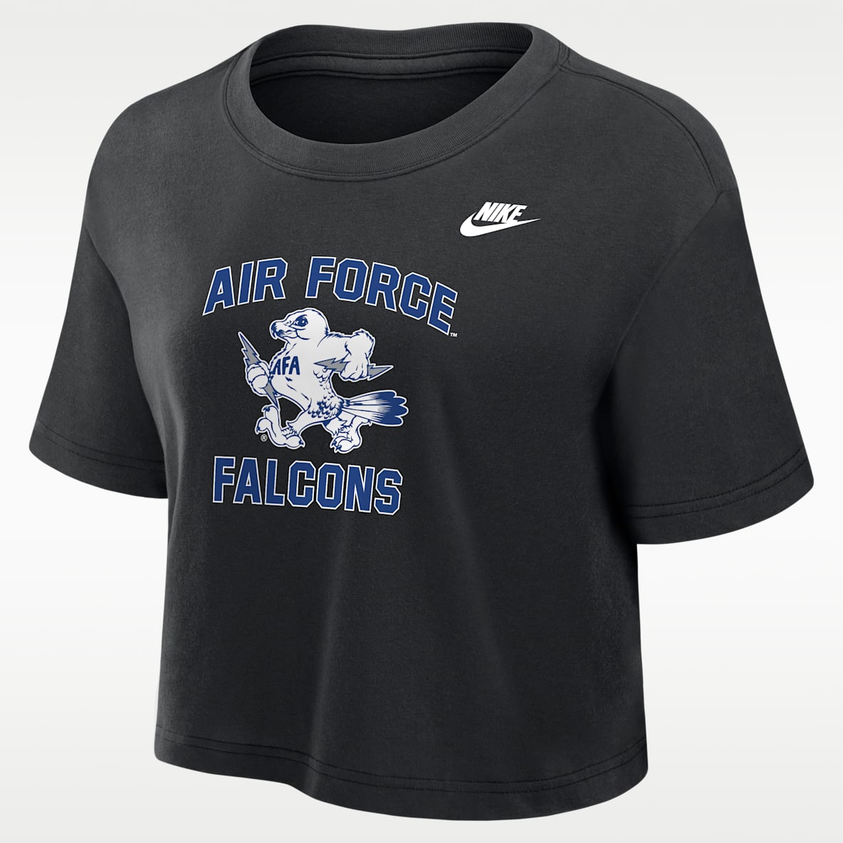 Air Force Falcons Women's Nike Dri-FIT Cropped T-Shirt