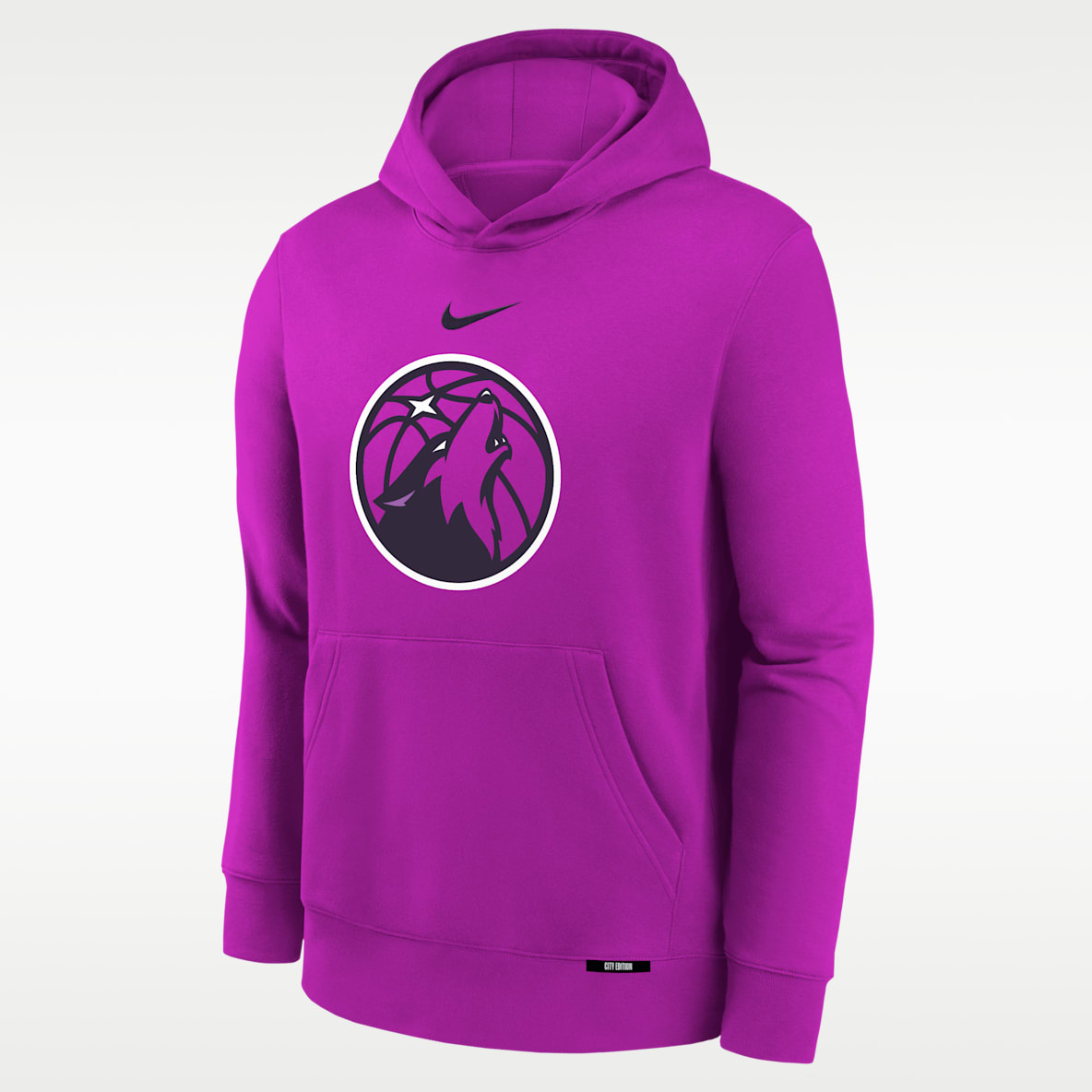 Minnesota Timberwolves Club Fleece City Edition Big Kids' Fleece Hoodie