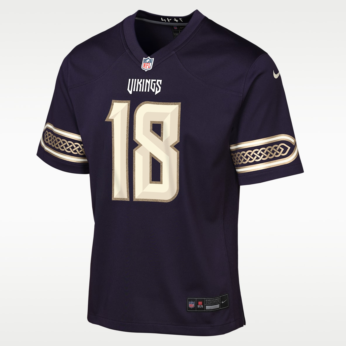 Justin Jefferson Minnesota Vikings Rivalries Collection Big Kids' Nike NFL Game Jersey