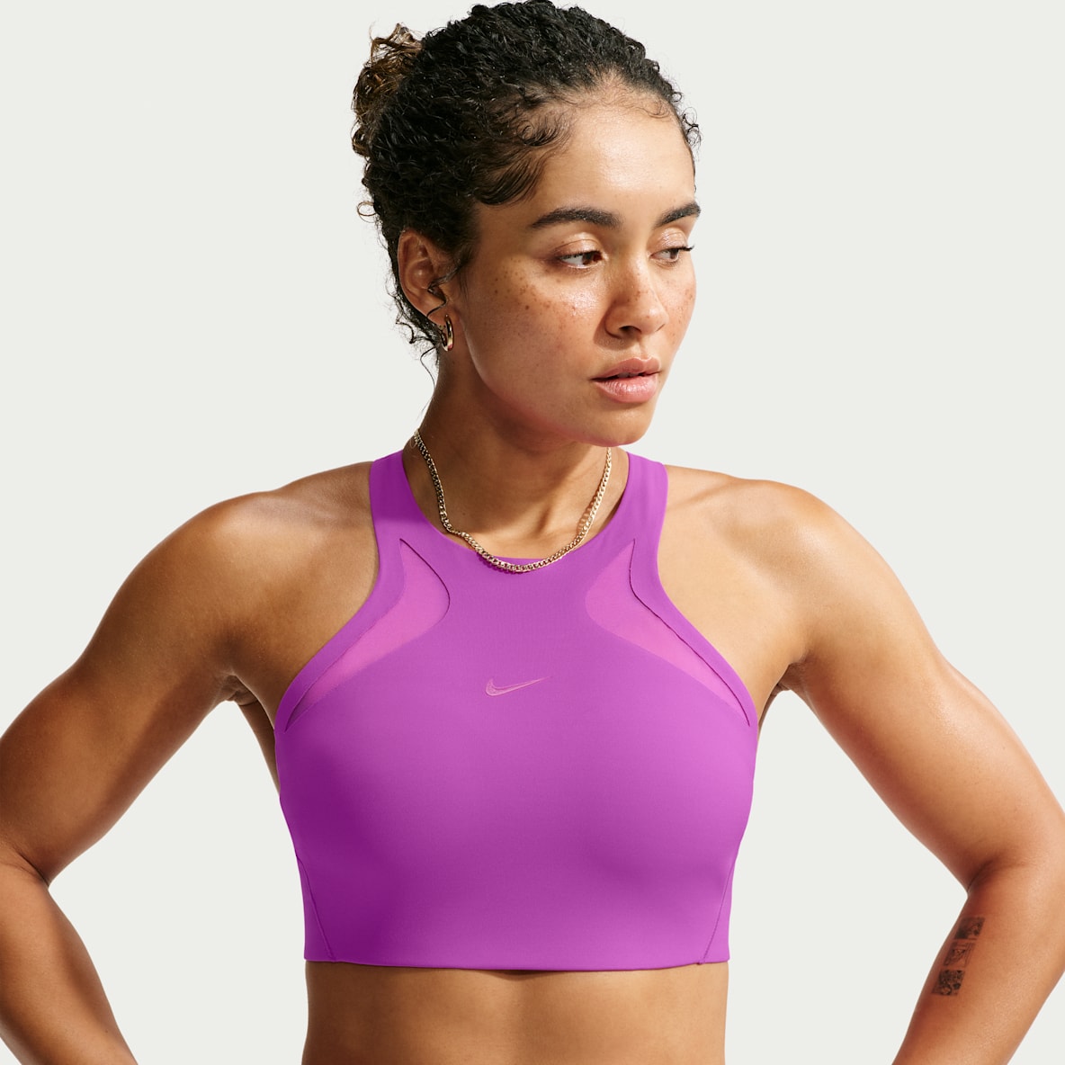 Nike Universa Women's Medium-Support Mesh Sports Bra