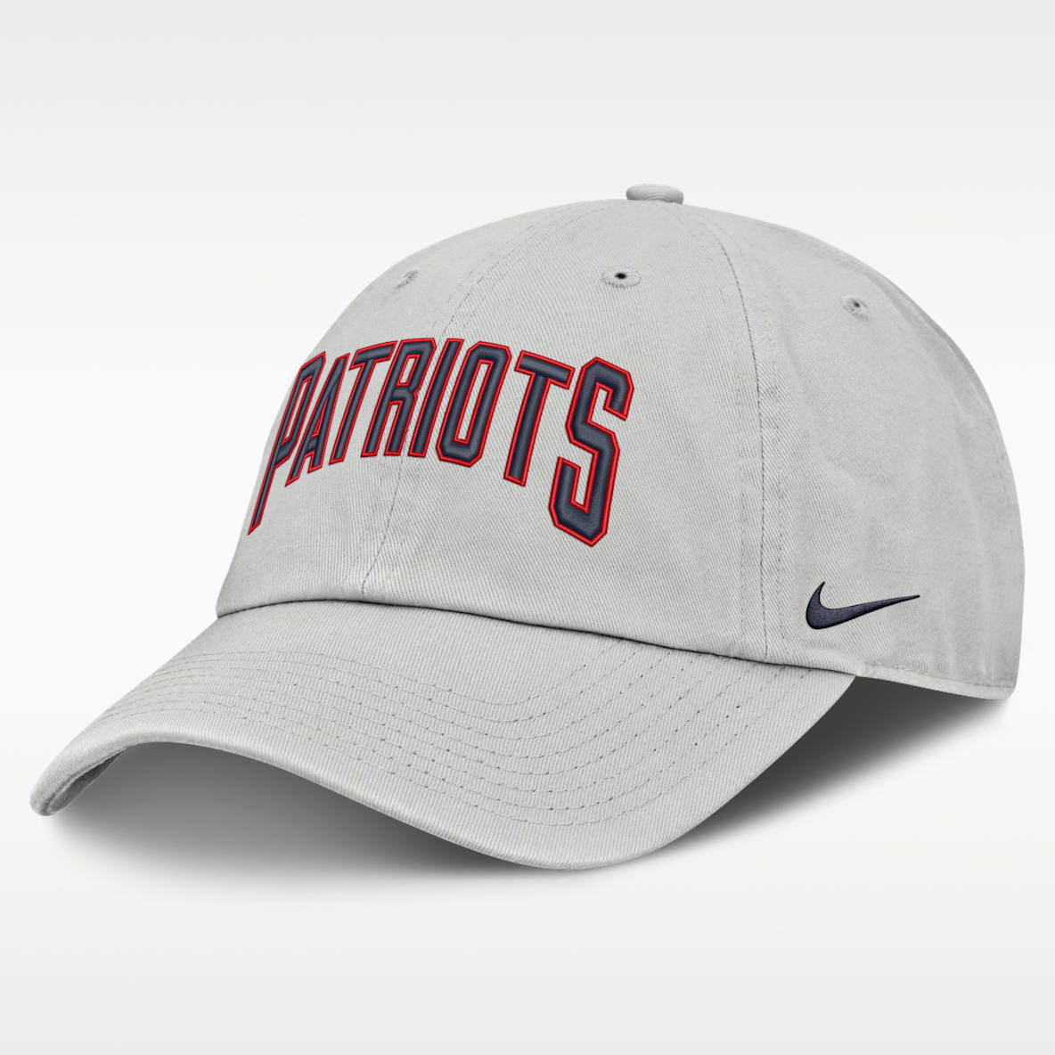 New England Patriots Primetime Club Arched Men's Nike NFL Adjustable Hat