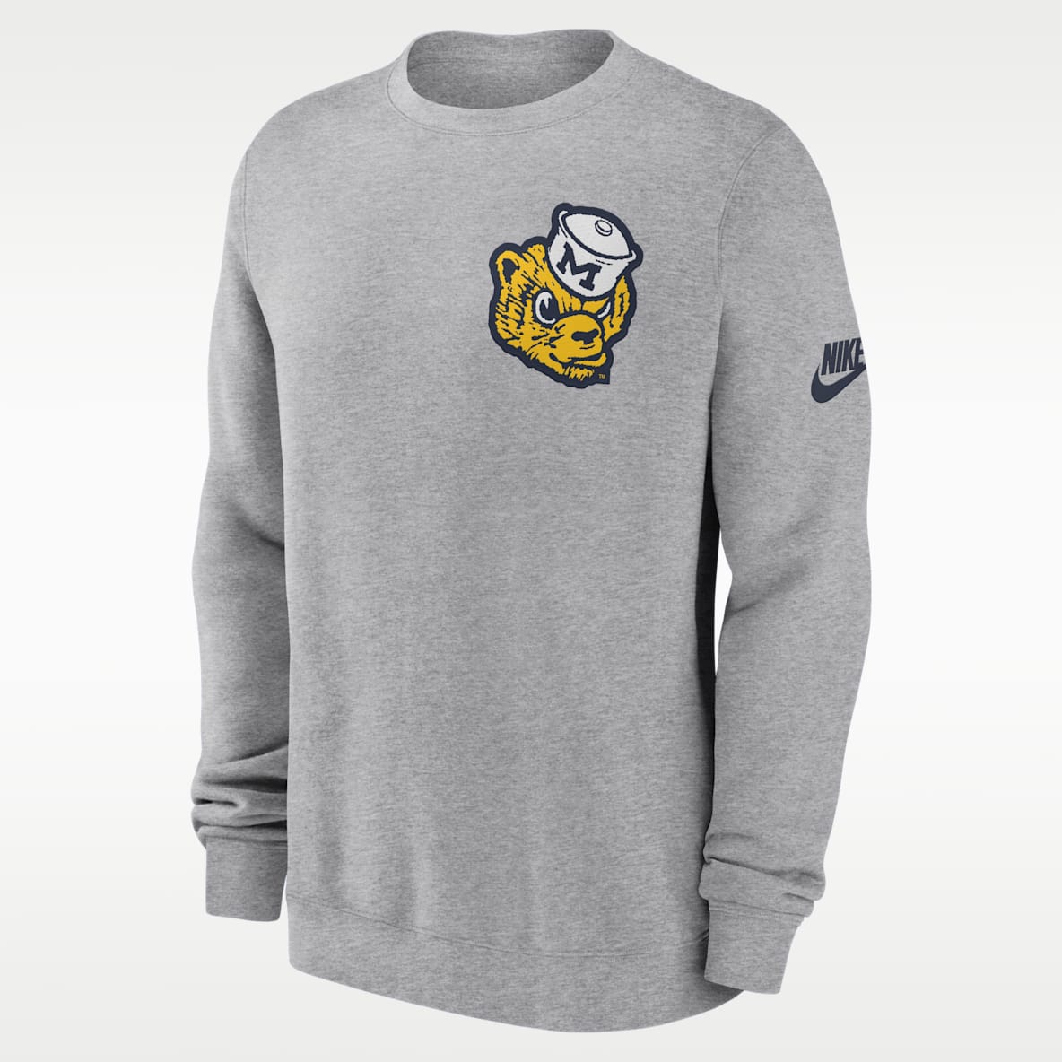 Michigan Legacy Men's Nike College Pullover Crew