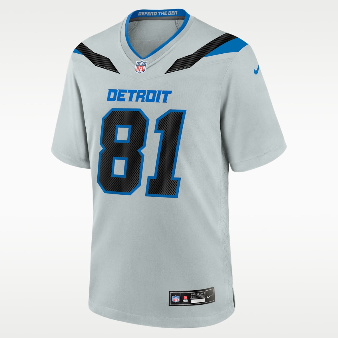 Calvin Johnson Detroit Lions Rivalries Collection Men's Nike NFL Game Jersey