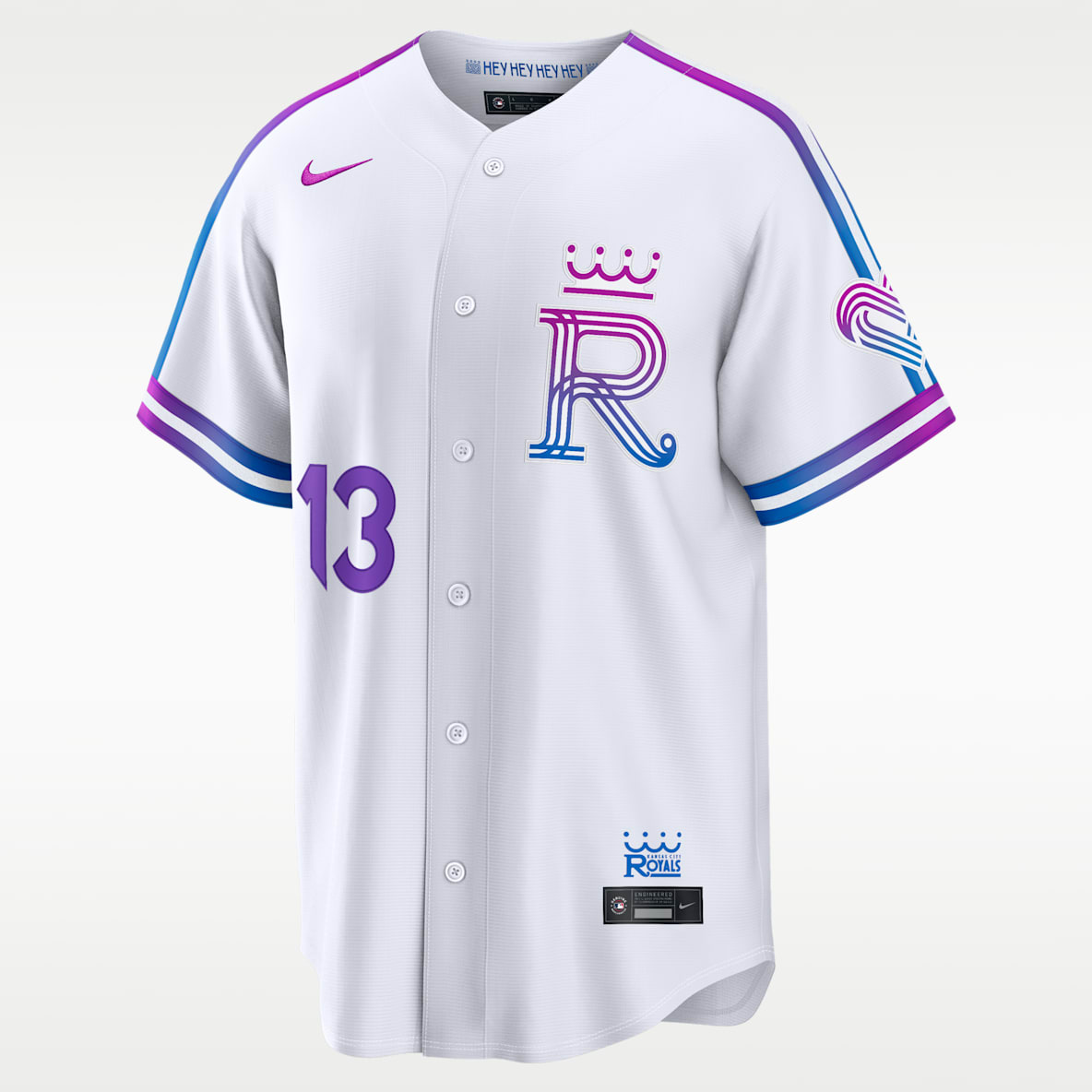 Salvador Perez Kansas City Royals City Connect Men's Nike MLB Stadium Jersey