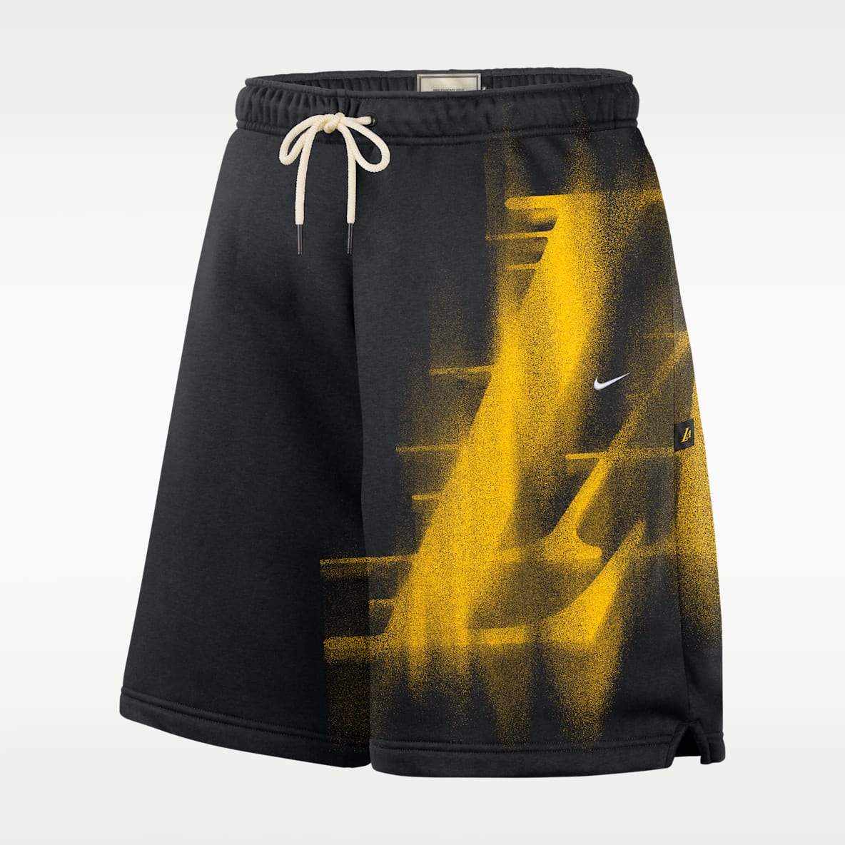 Los Angeles Lakers Standard Issue Nike Men's Fleece Basketball Shorts