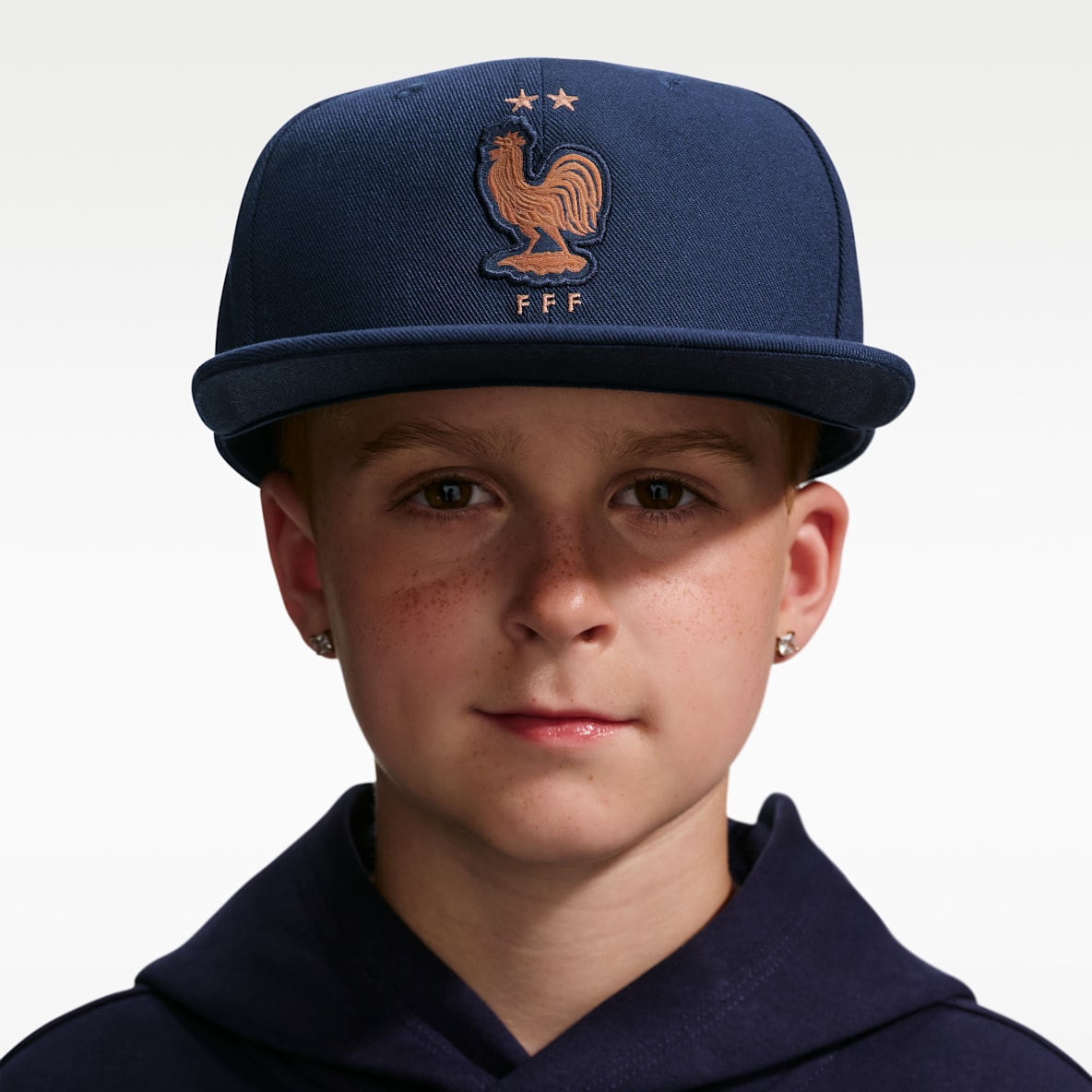 FFF Pro Gorra de futbol Nike para niños talla grande