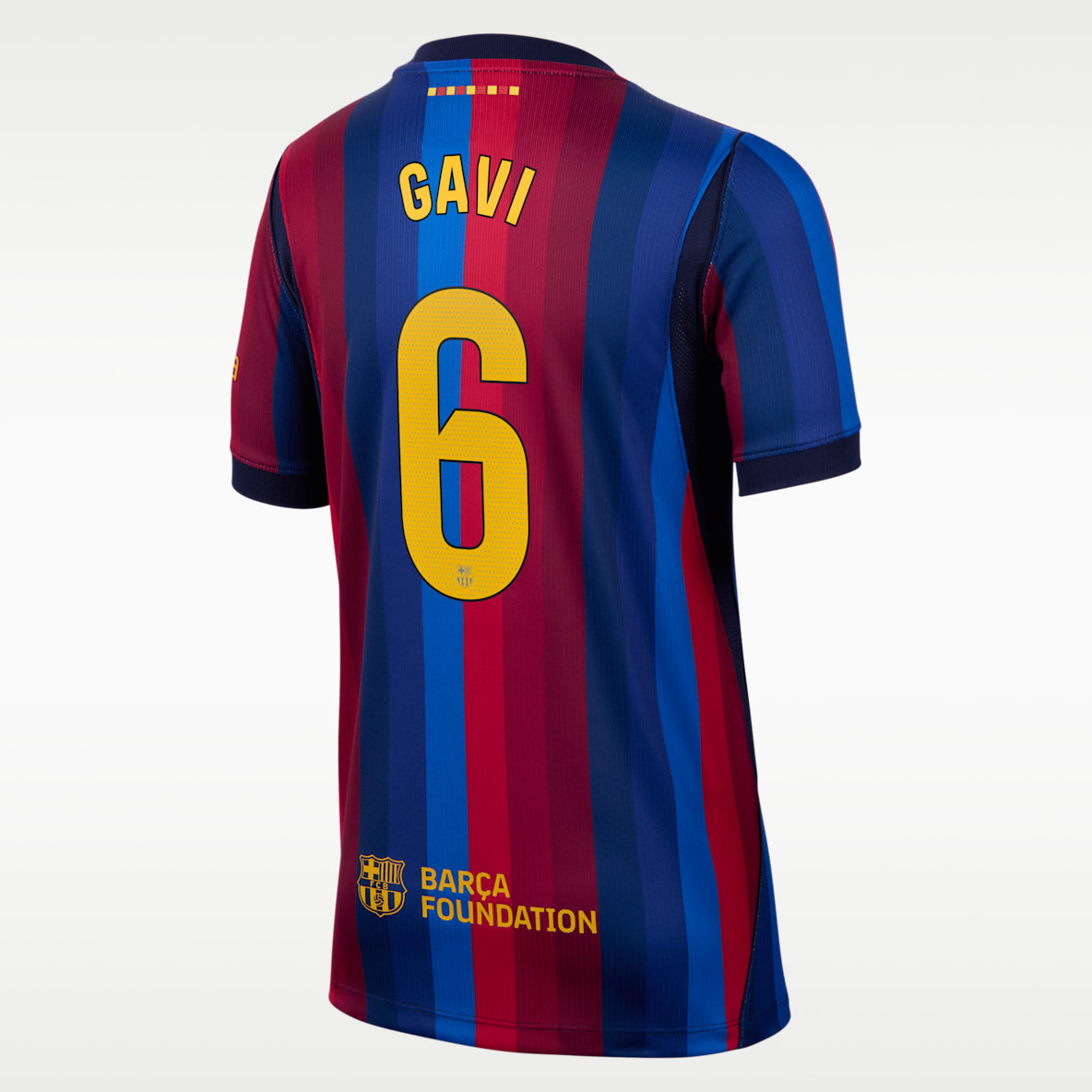 Gavi Barcelona 2026/27 Stadium Home Big Kids' Nike Dri-FIT Soccer Jersey