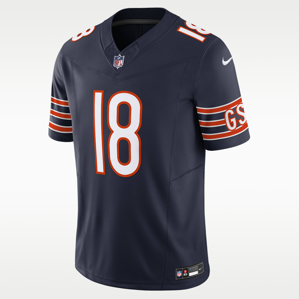Caleb Williams Chicago Bears Men's Nike Dri-FIT NFL Limited Jersey
