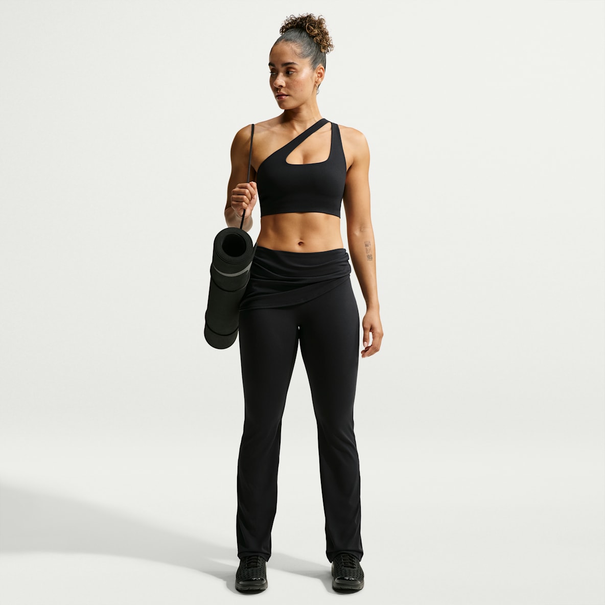 Nike Zenvy Women's Dri-FIT Mid-Rise Pants with Layered Skirt