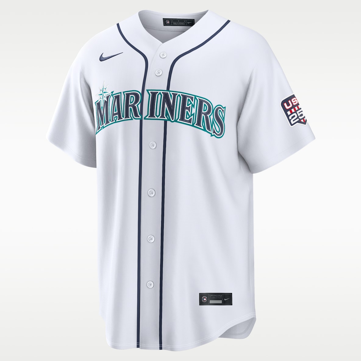 Cal Raleigh Seattle Mariners USA 250 Men's Nike MLB Stadium Jersey