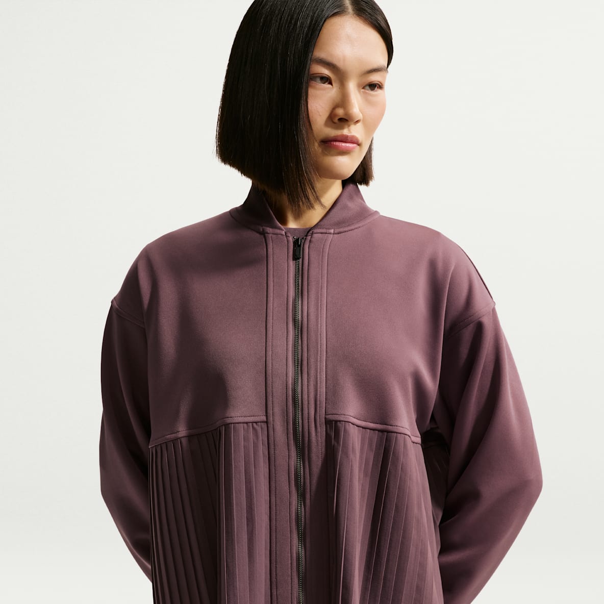 나이키 스포츠웨어 여성 플리츠 재킷