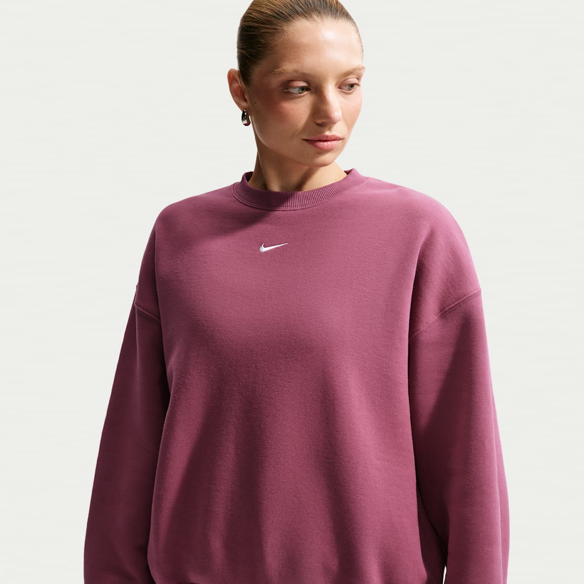 Nike Studio Fleece Medium Weight Women's Oversized Crew
