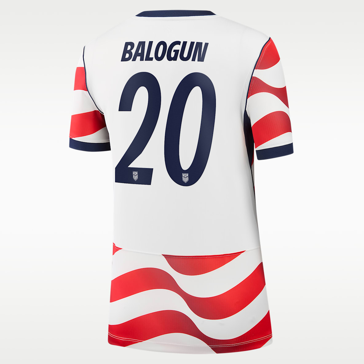 Folarin Balogun USMNT 2026 Stadium Home Women's Nike Dri-FIT Soccer Jersey