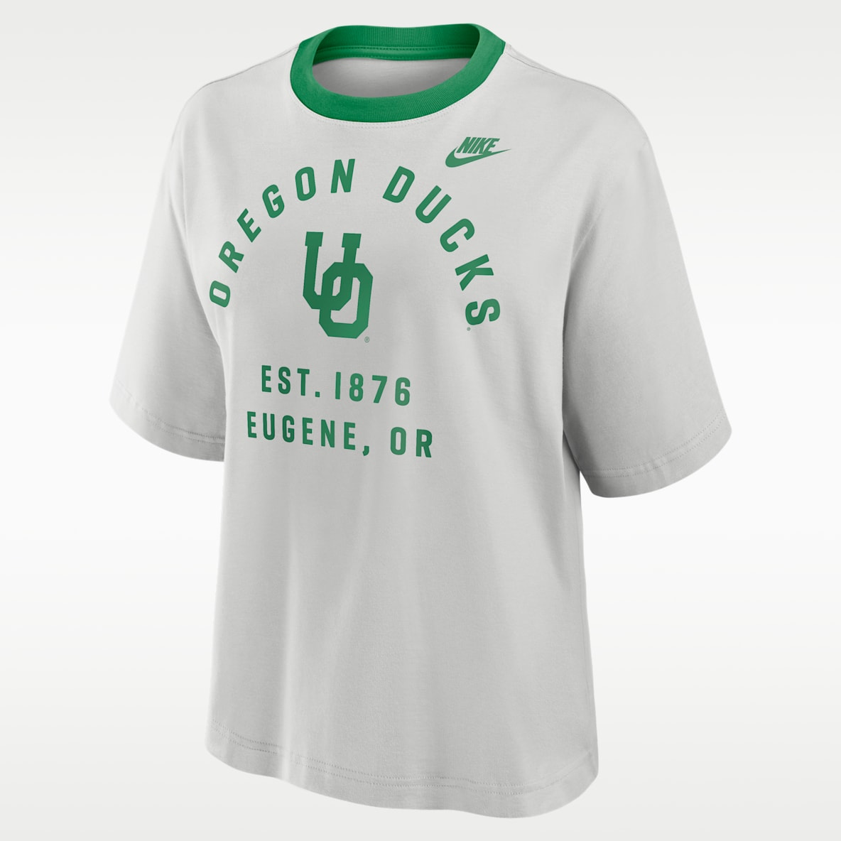 Oregon Legacy Arch Script Boxy Women's Nike College T-Shirt