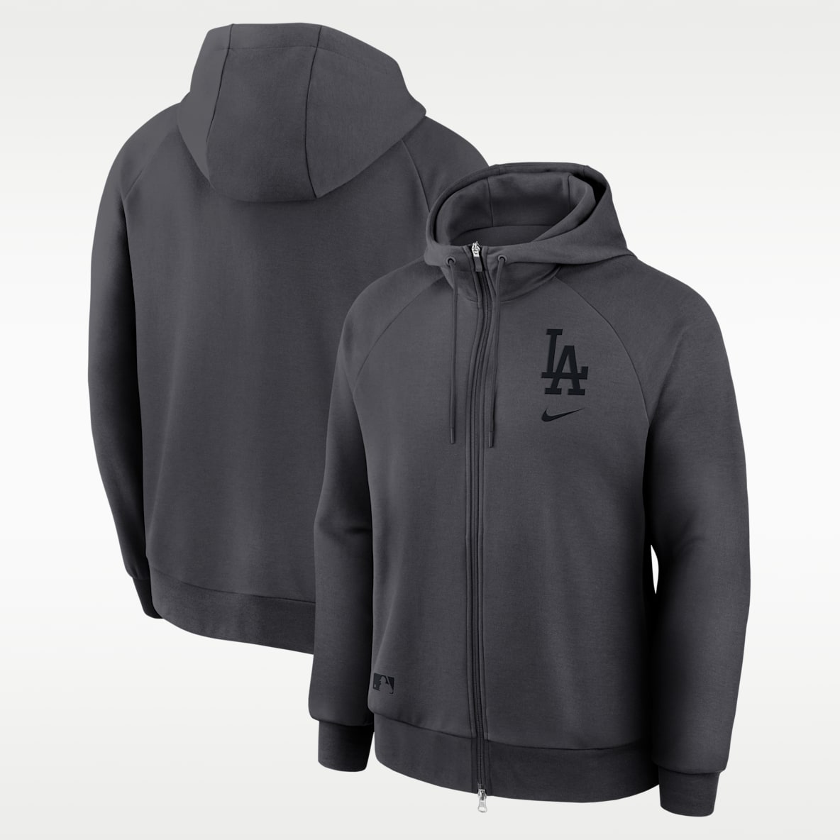 Los Angeles Dodgers Authentic Collection Men's Nike Dri-Fit MLB Full-Zip Hoodie