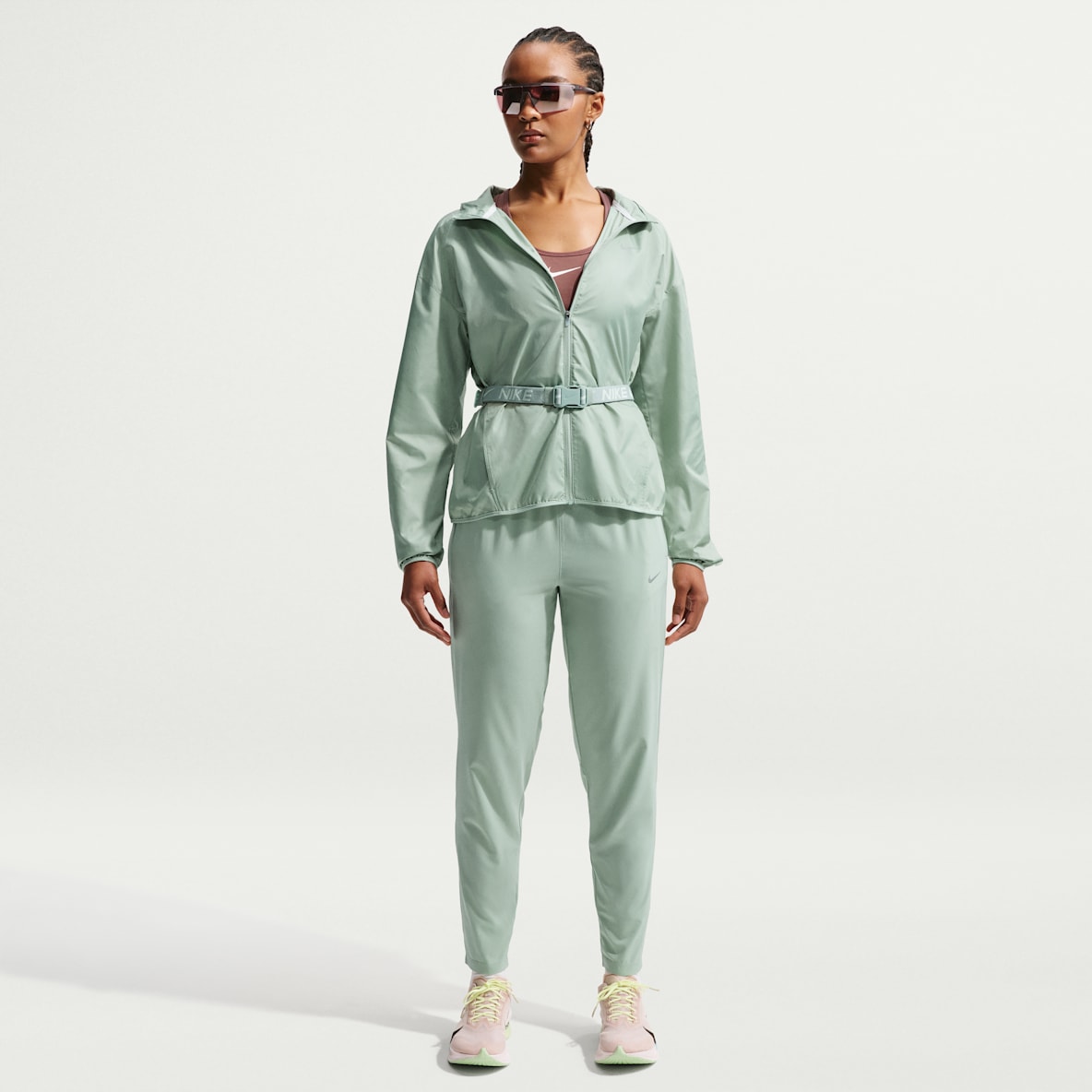 Nike Tempo Pants de correr Dri-FIT de tiro medio de 7/8 para mujer