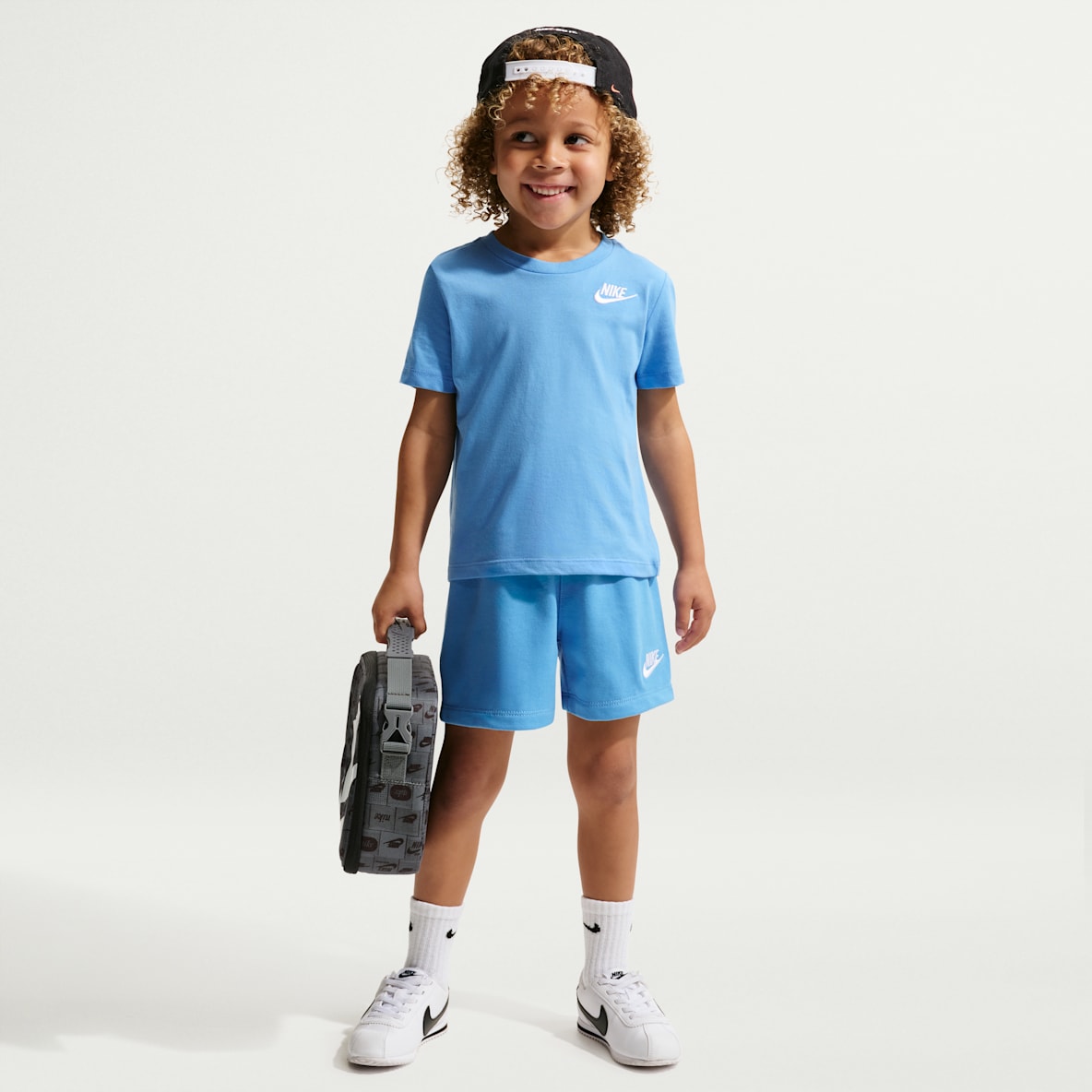 Nike Conjunto de 2 piezas con shorts de tejido Knit infantil