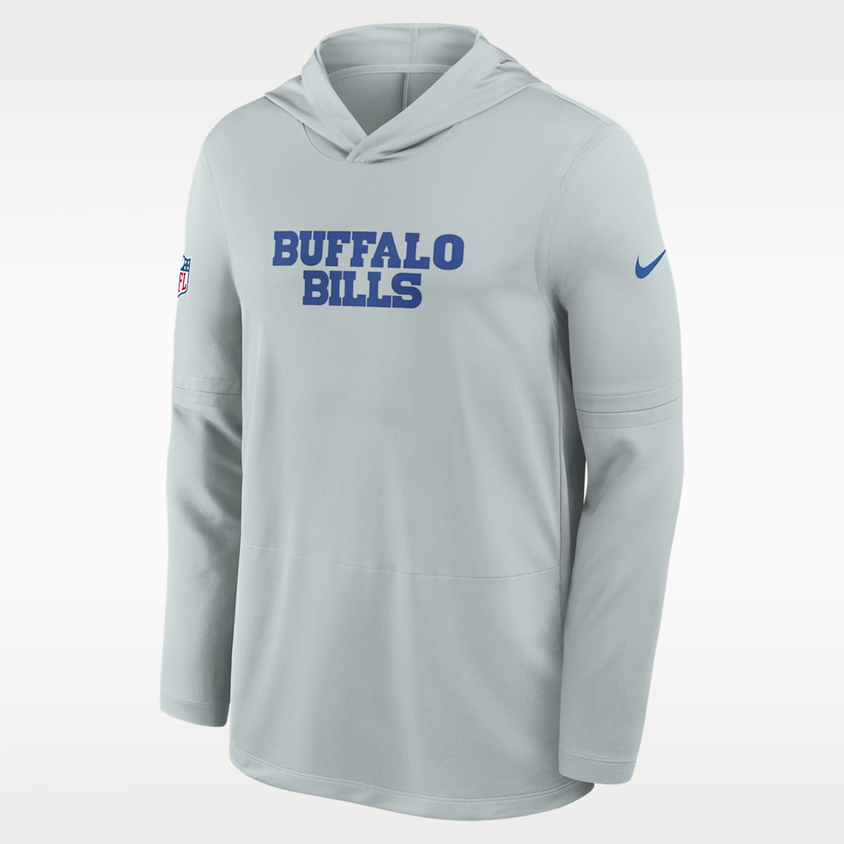 Buffalo Bills Rivalries Collection Sideline Men's Nike Dri-FIT NFL Long-Sleeve Hooded Top