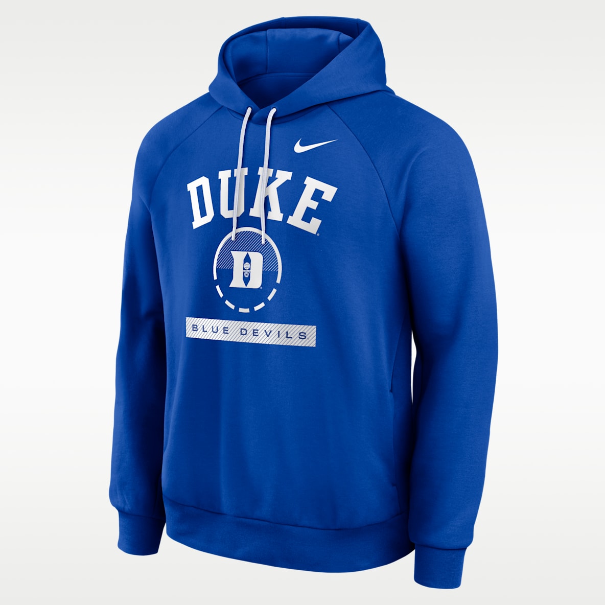 Duke Courtside Men's Nike Dri-FIT College Pullover Hoodie