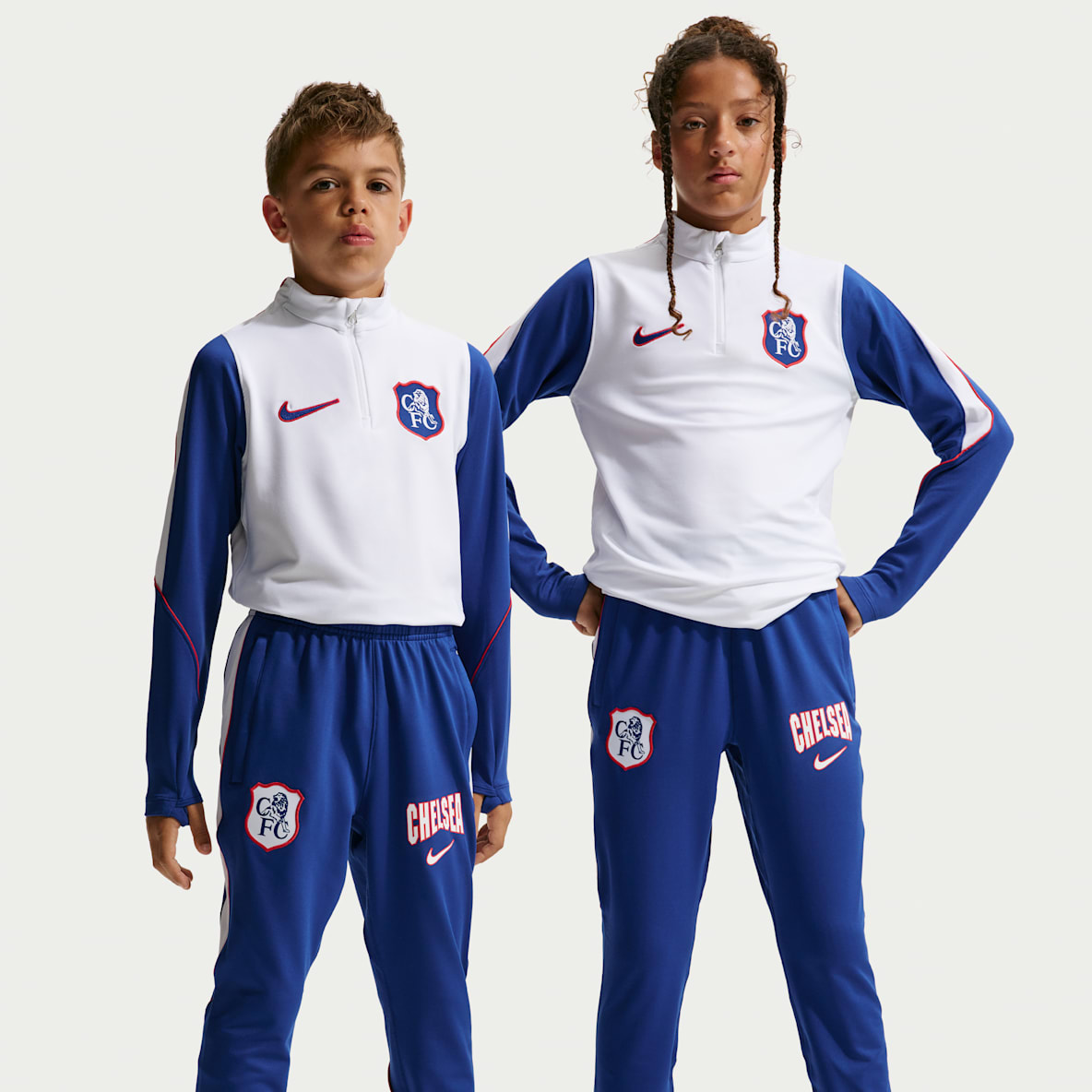 Chelsea FC Strike 3e tenue Pantalon de foot en maille Nike Dri-FIT pour ado