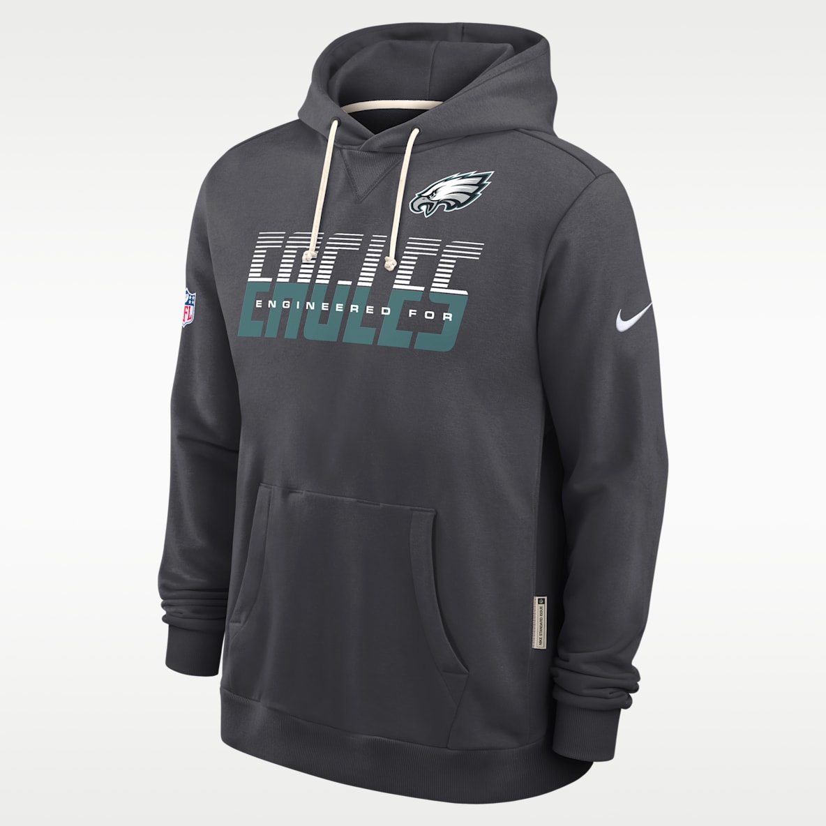Philadelphia Eagles Sideline Standard Issue Men's Nike Dri-FIT NFL Pullover Hoodie