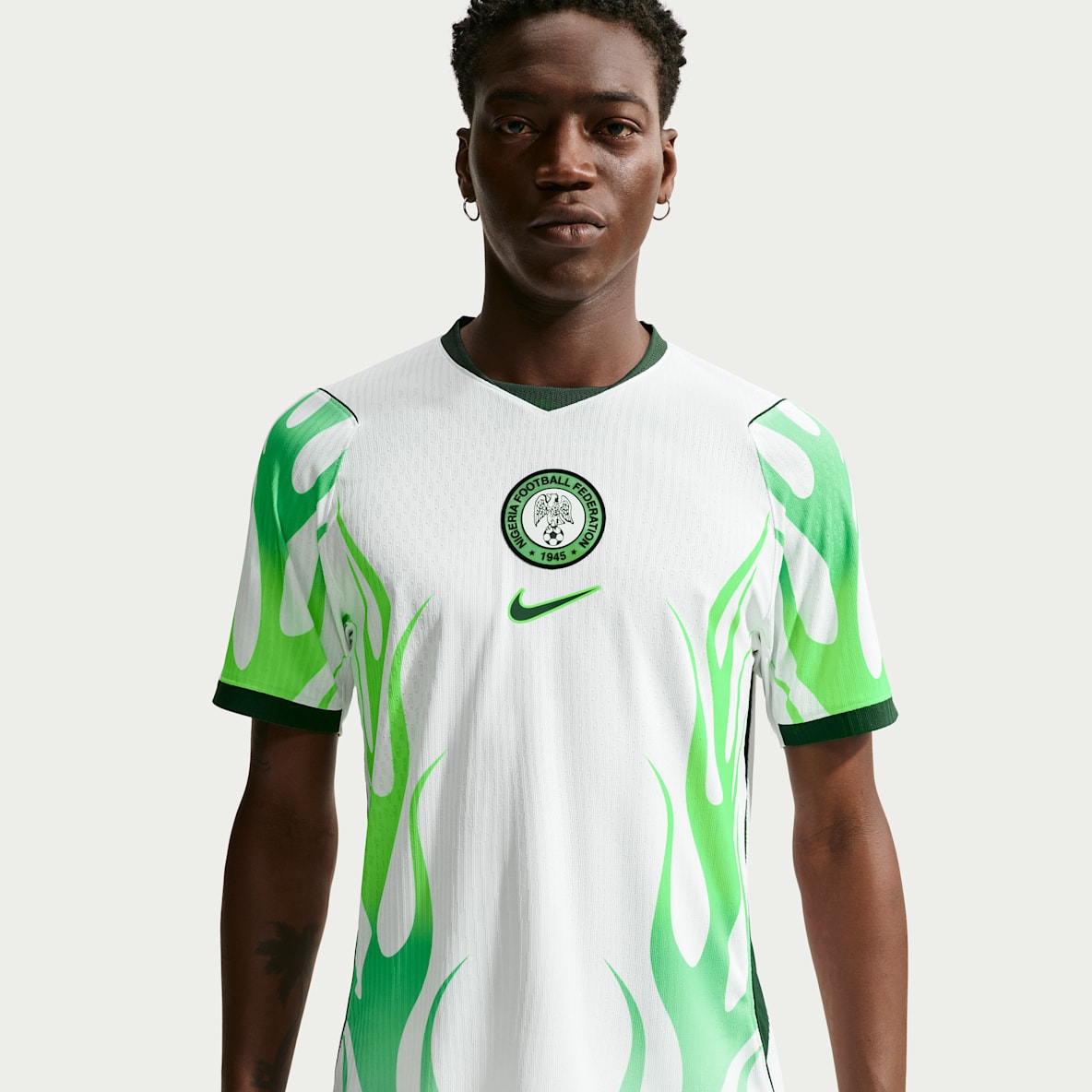 Nigeria 2026 Match Away Men's Nike Aero-FIT Soccer Authentic Jersey