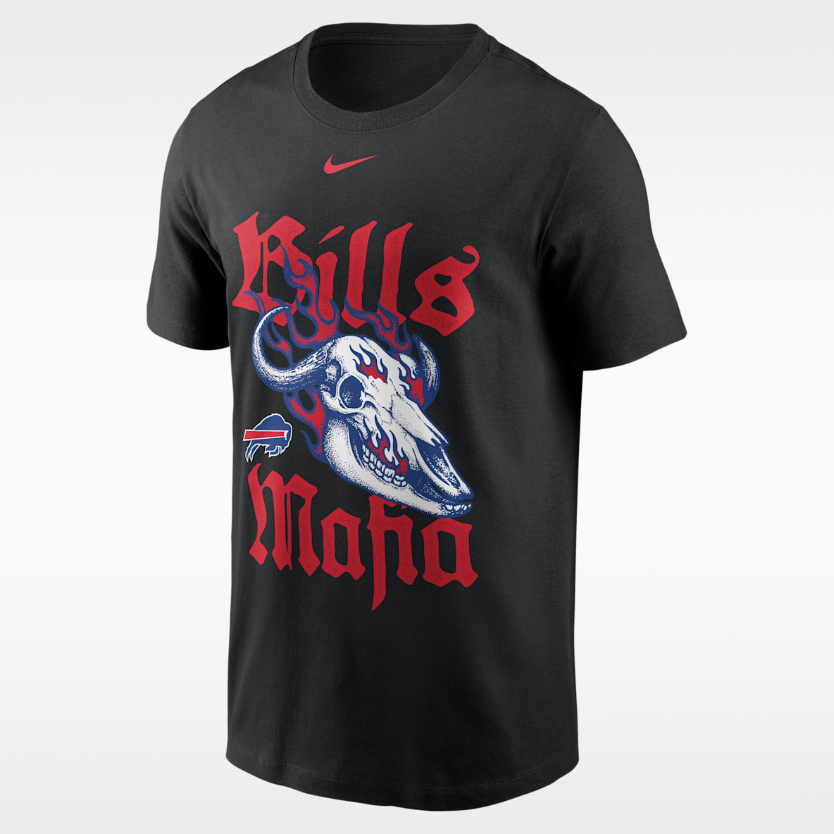 Buffalo Bills Mafia Skull Men's Nike NFL T-Shirt