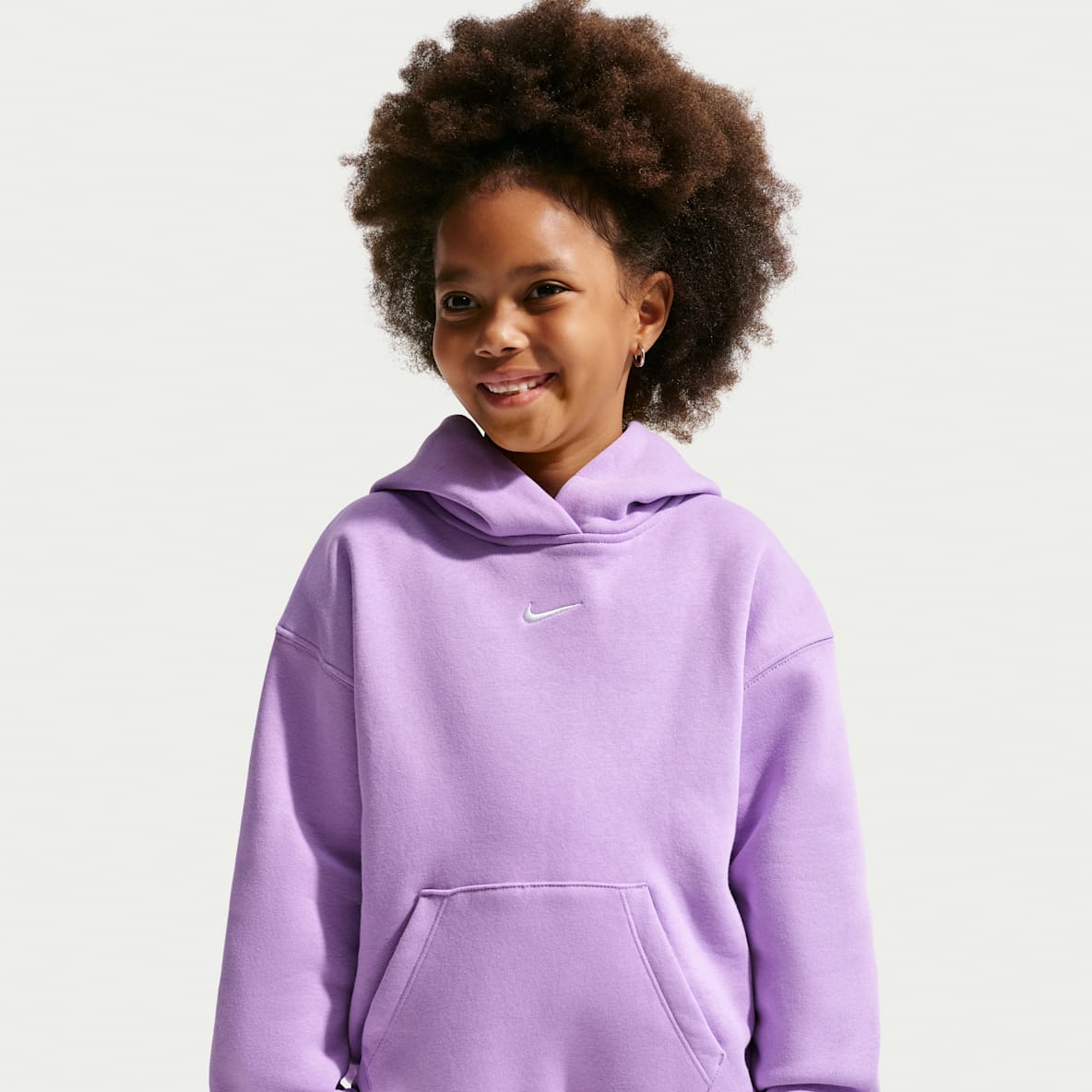 Nike Sportswear Little Kids' Studio Fleece Pullover Hoodie