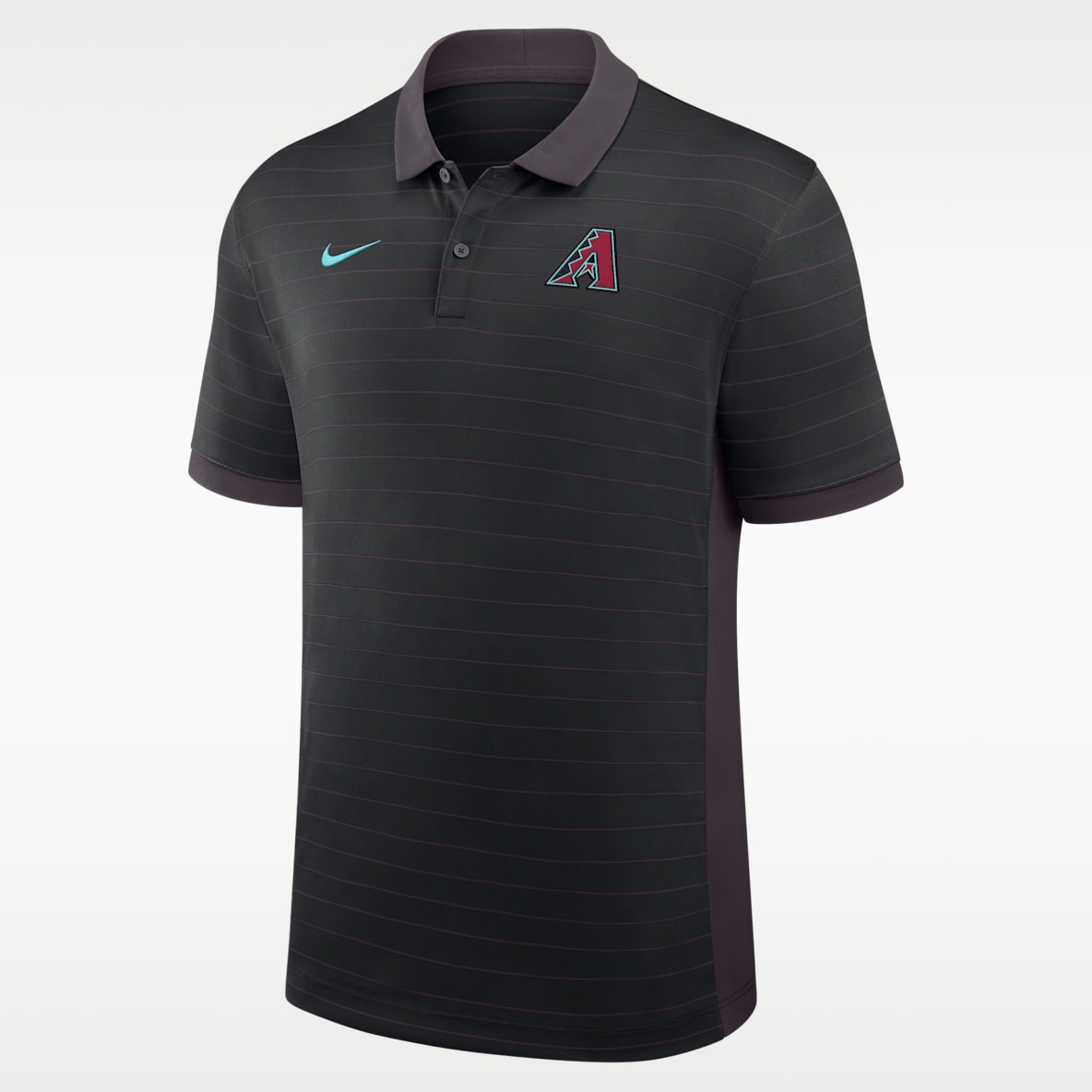 Arizona Diamondbacks Authentic Collection Striped Victory Men's Nike Dri-FIT MLB Polo